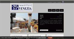 Desktop Screenshot of immobiliarevenezia.it